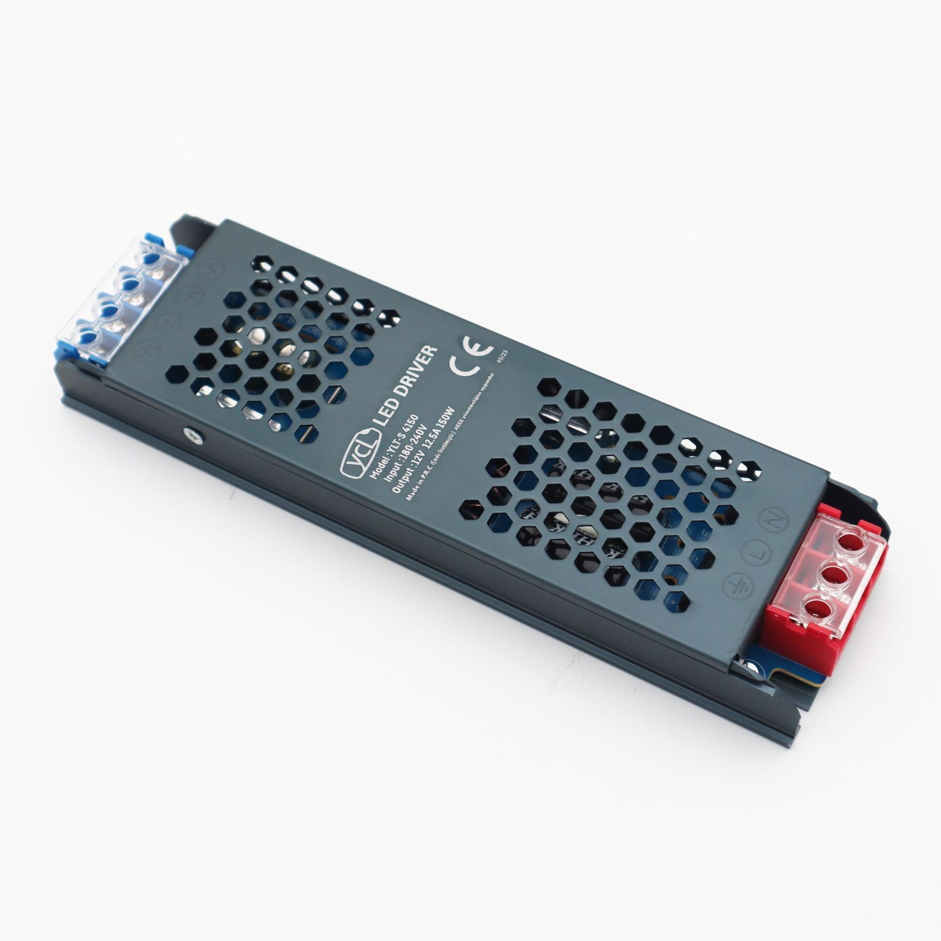 Ycl Şerit Led Trafosu Slim 12.5a 12v YLT-S 4150Led Trafolar