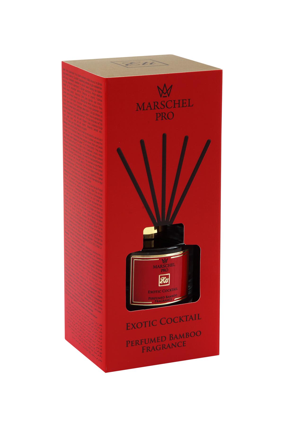 Exotıc Cocktaıl Çubuklu Koku Cam Şişe 165 ml