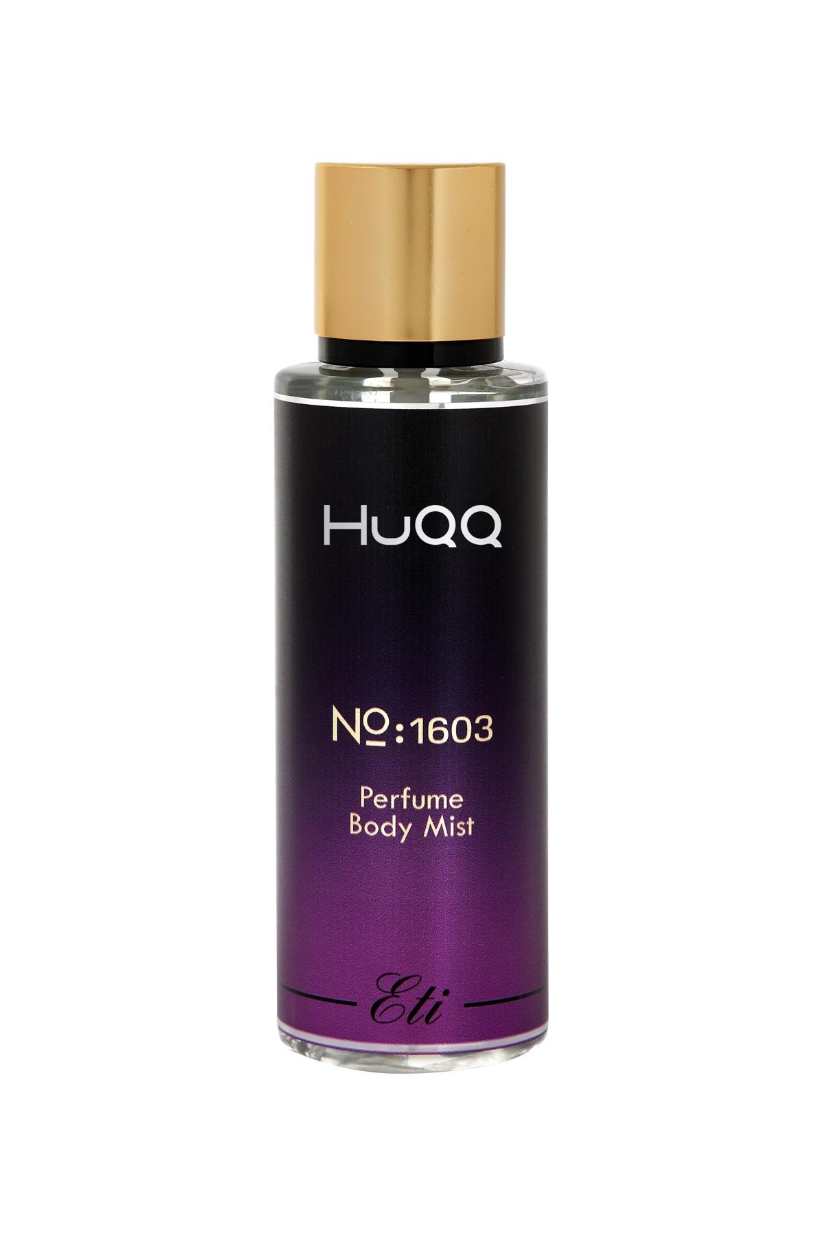 HuQQ NO:1603 Perfume Body Mist Sprey Pet Şişe 265ml