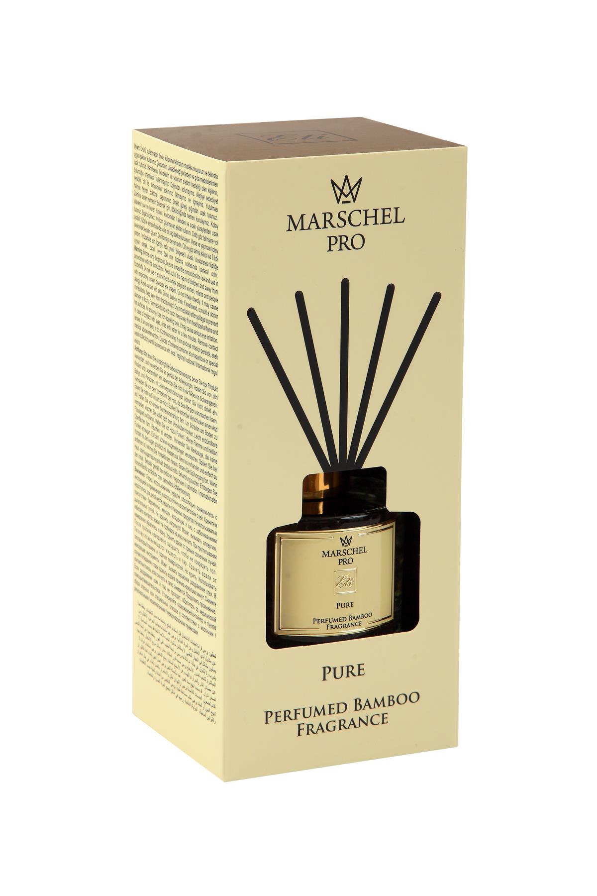 Pure Çubuklu Koku Cam Şişe 165 ml