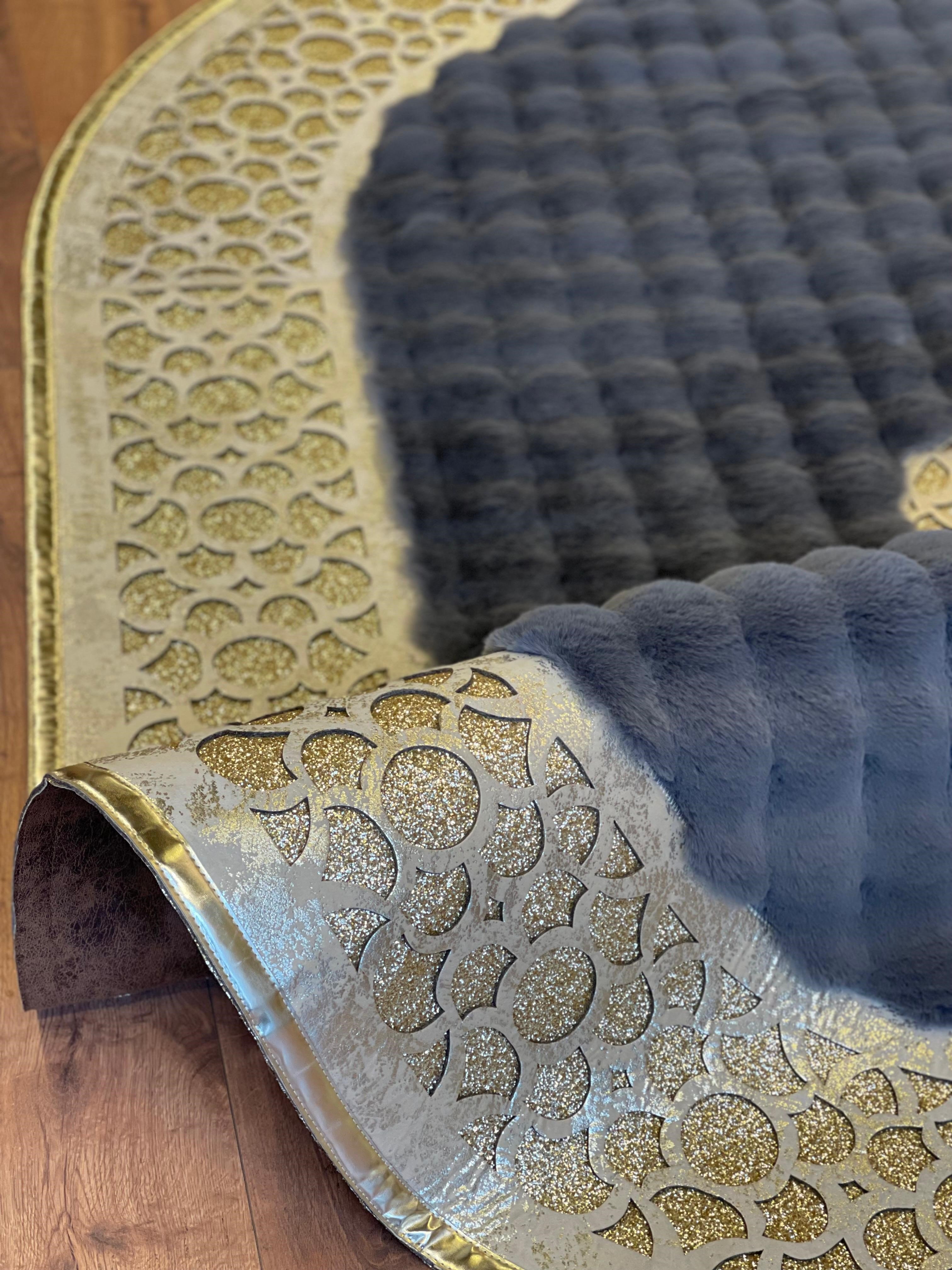 DELÜX BABIL ANTRASİT-GOLD PTK OVAL CAM