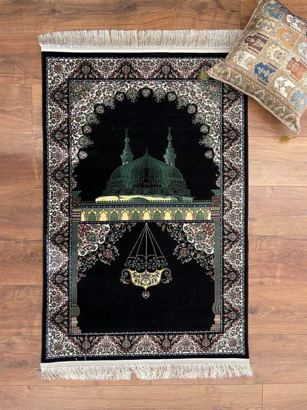 İpek Seccade Siyah 03