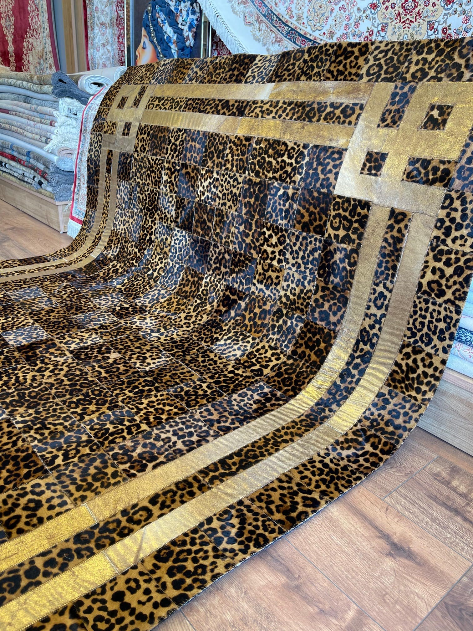 NATUREL LEOPAR DERİ