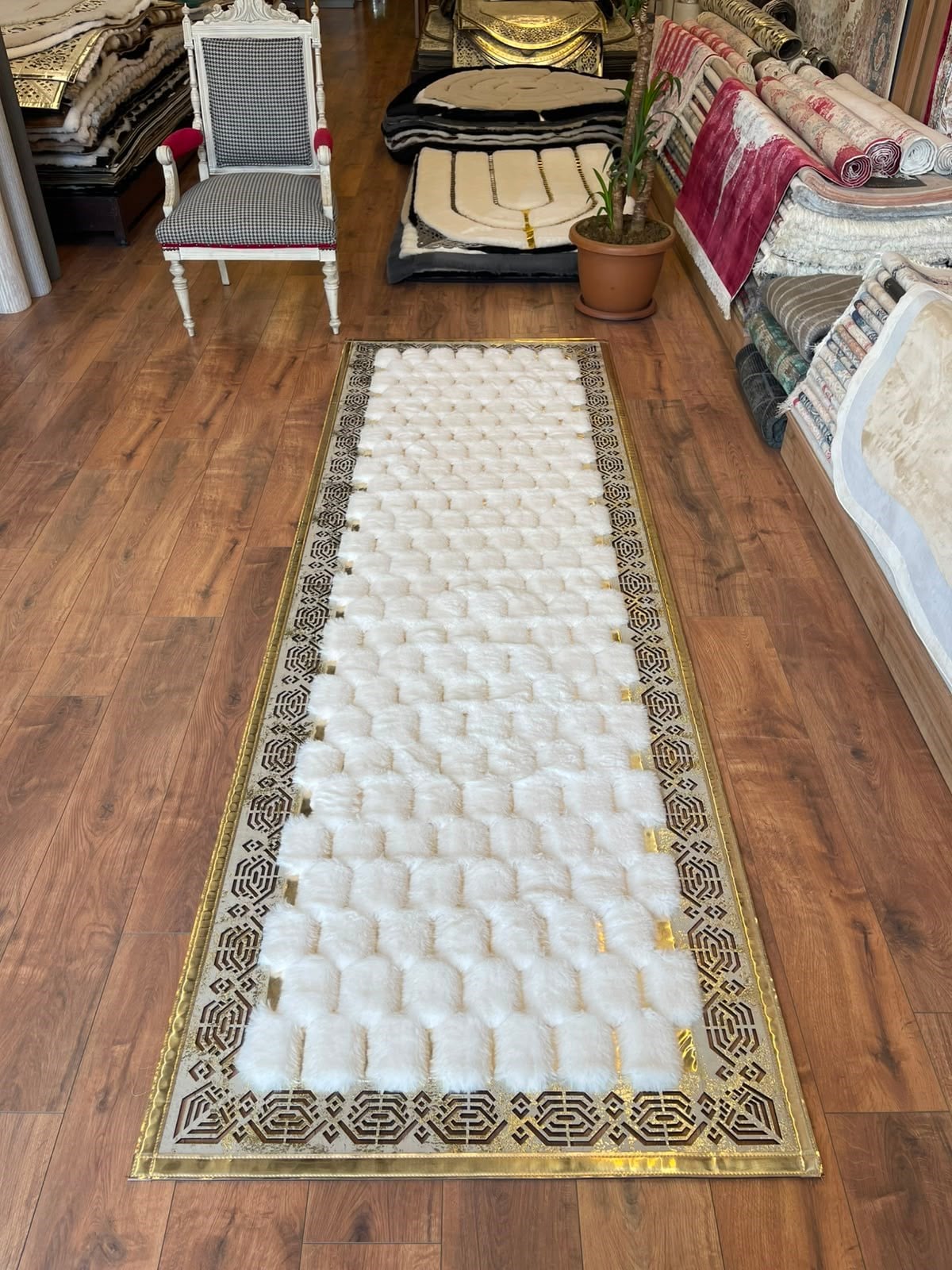 TOSCANA SARAY BEYAZ-GOLD DAMA