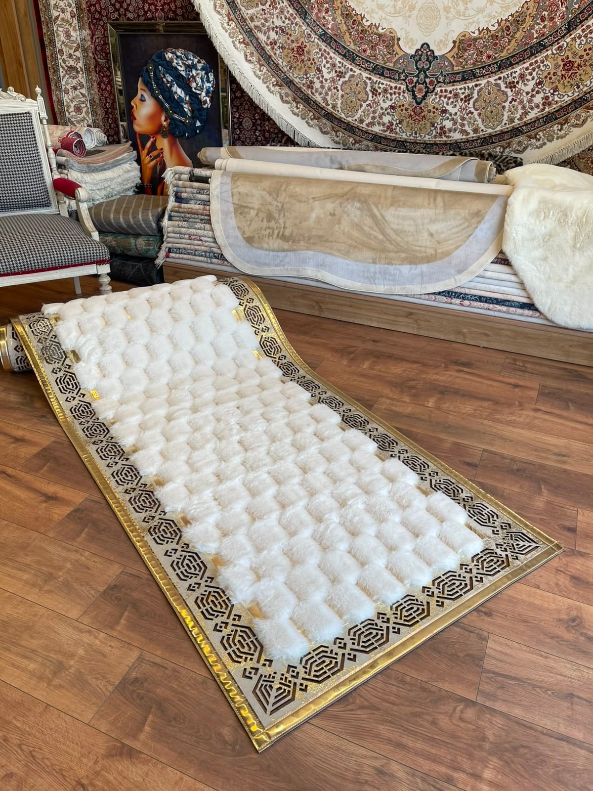 TOSCANA SARAY BEYAZ-GOLD DAMA