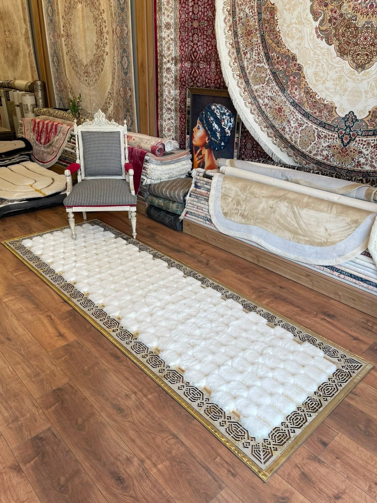 TOSCANA SARAY BEYAZ-GOLD DAMA