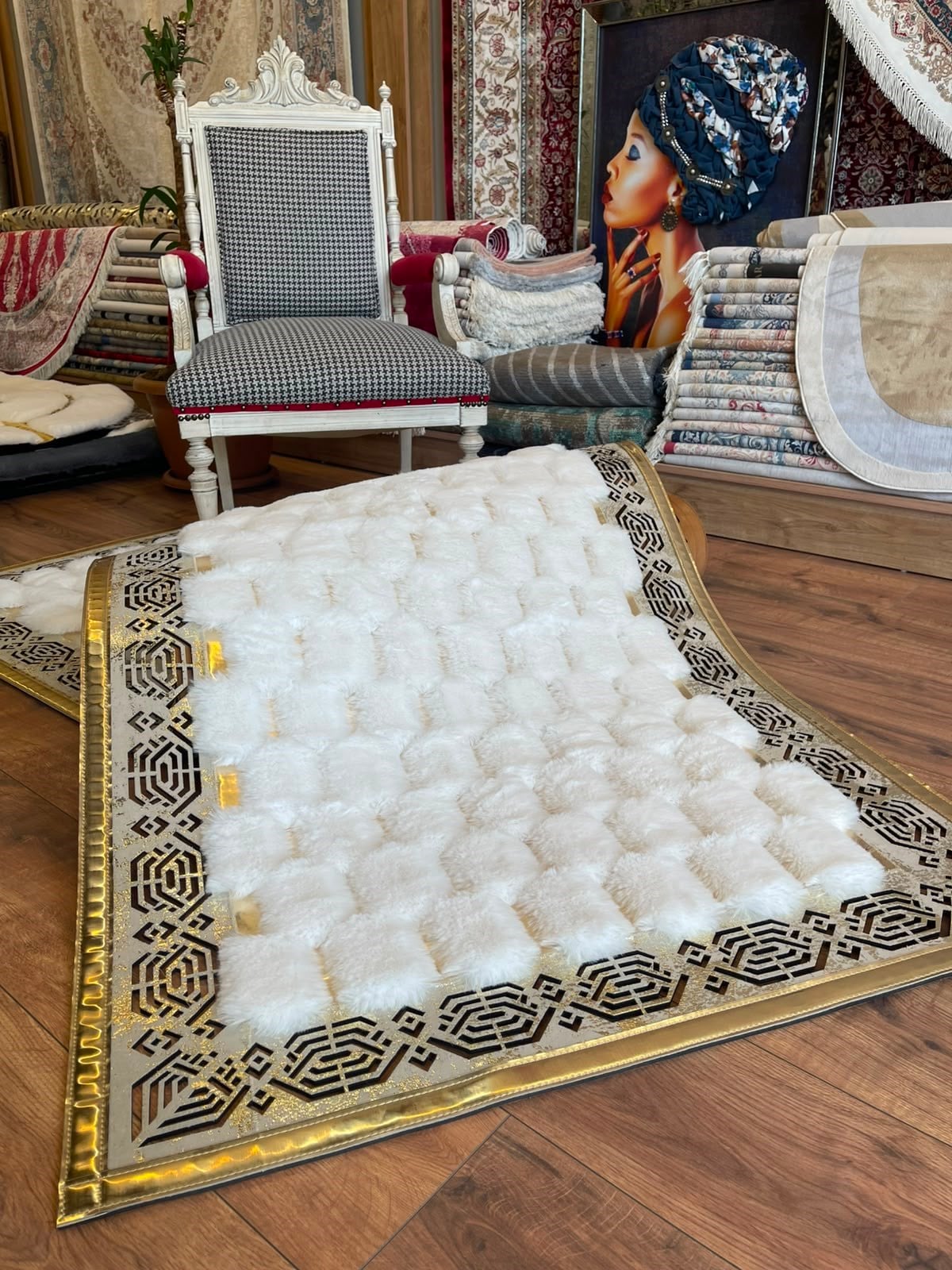 TOSCANA SARAY BEYAZ-GOLD DAMA