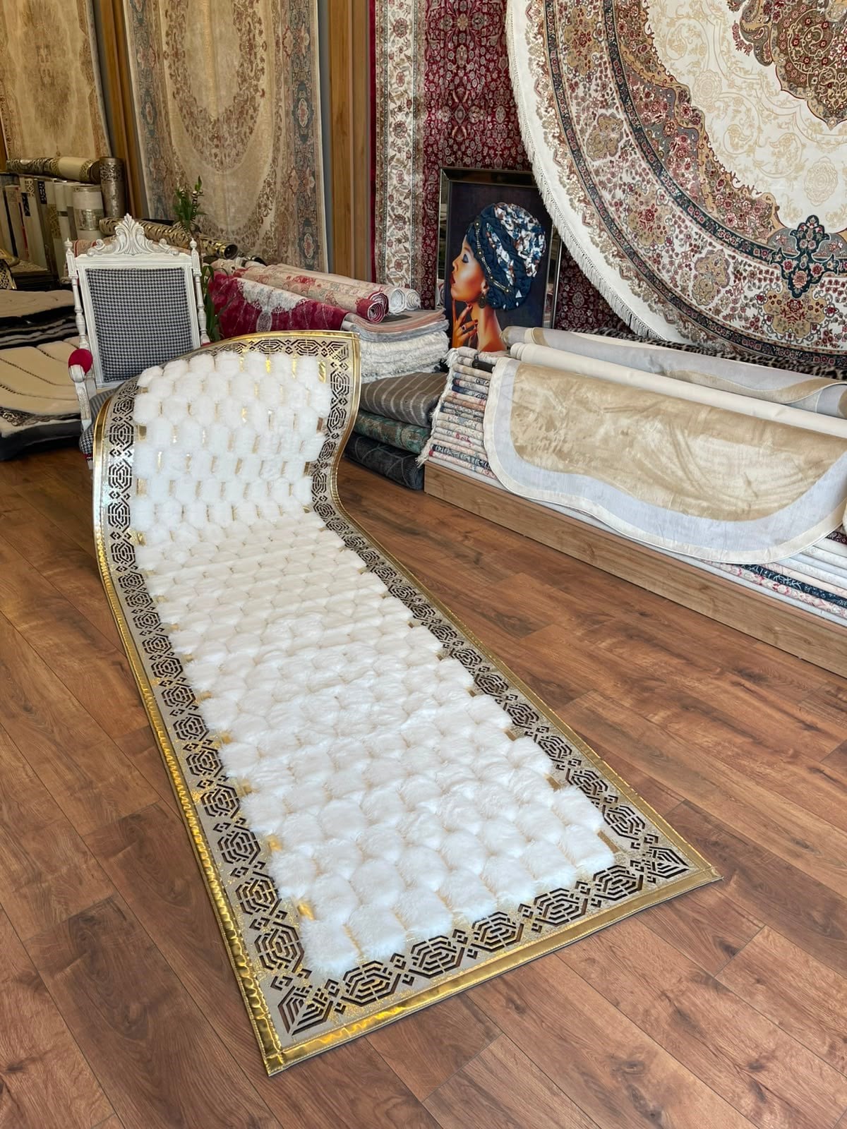 TOSCANA SARAY BEYAZ-GOLD DAMA