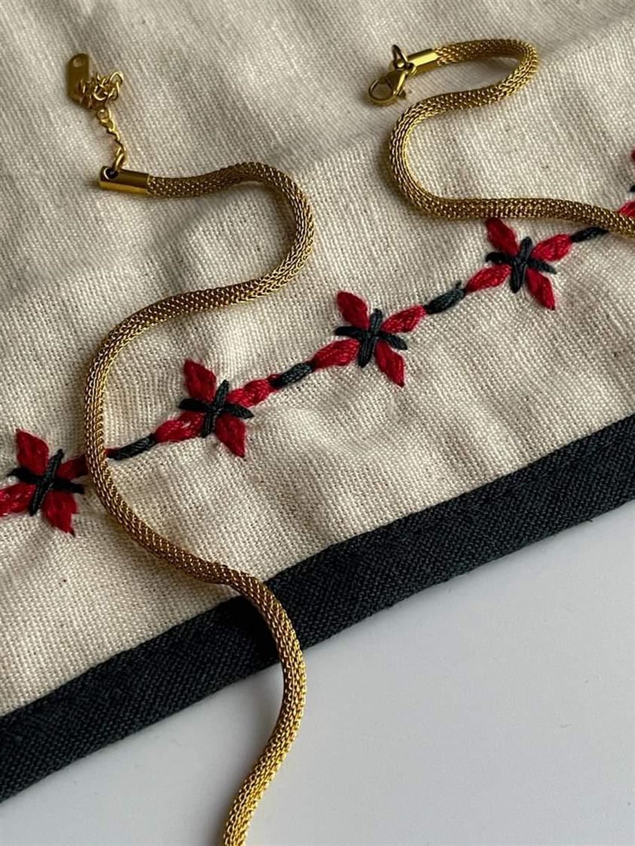 Çelik Basic Uzun Örgü Kolye (62 Cm)
