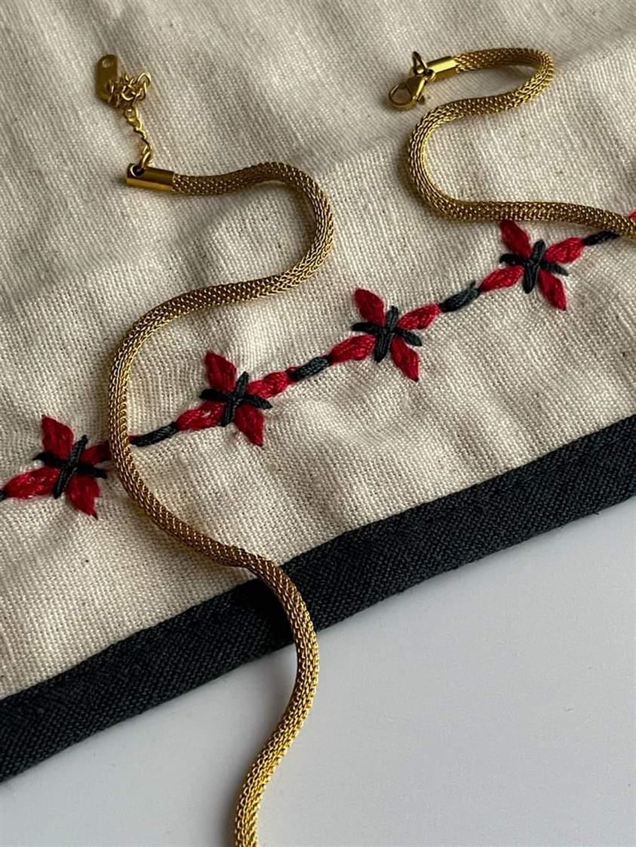 Çelik Basic Uzun Örgü Kolye (62 Cm)