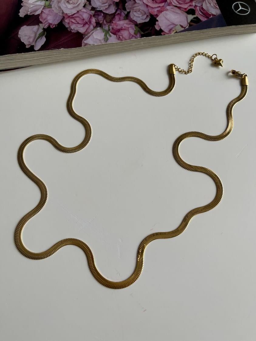 Çelik Gold İtalyan Uzun Zincir Kolye (67 Cm)