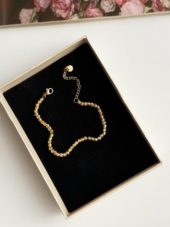 Çelik Gold Renk Dorika Bileklik (22 Cm)