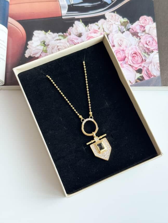 Çelik Gold Serenay Kolye (44 Cm)