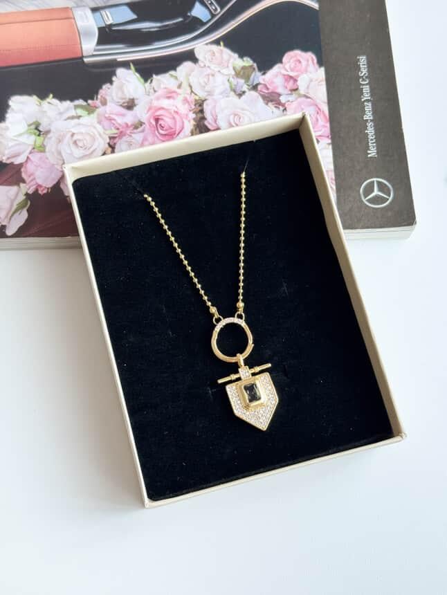 Çelik Gold Serenay Kolye (44 Cm)