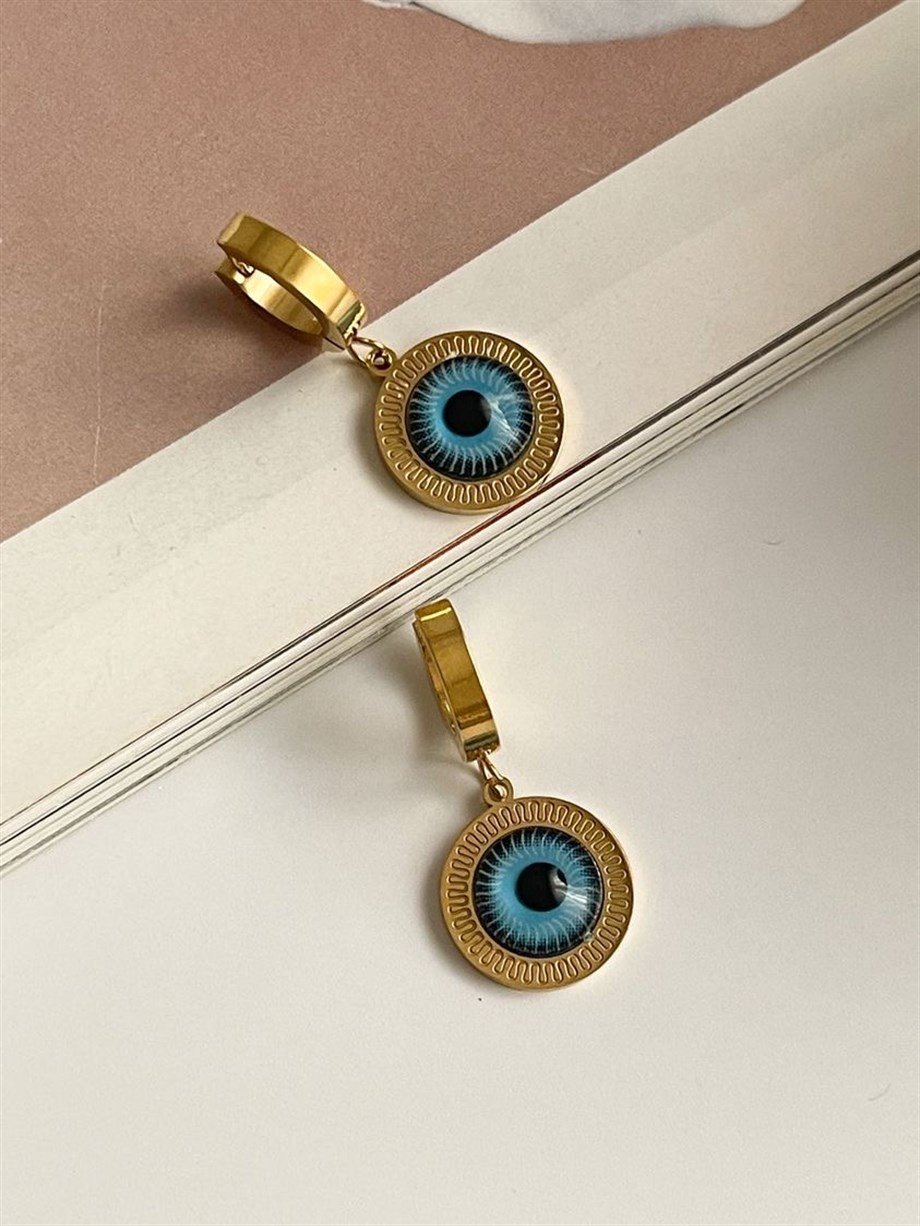 Çelik Göz Küpe (3 Cm)