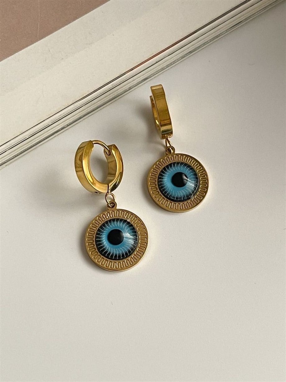 Çelik Göz Küpe (3 Cm)