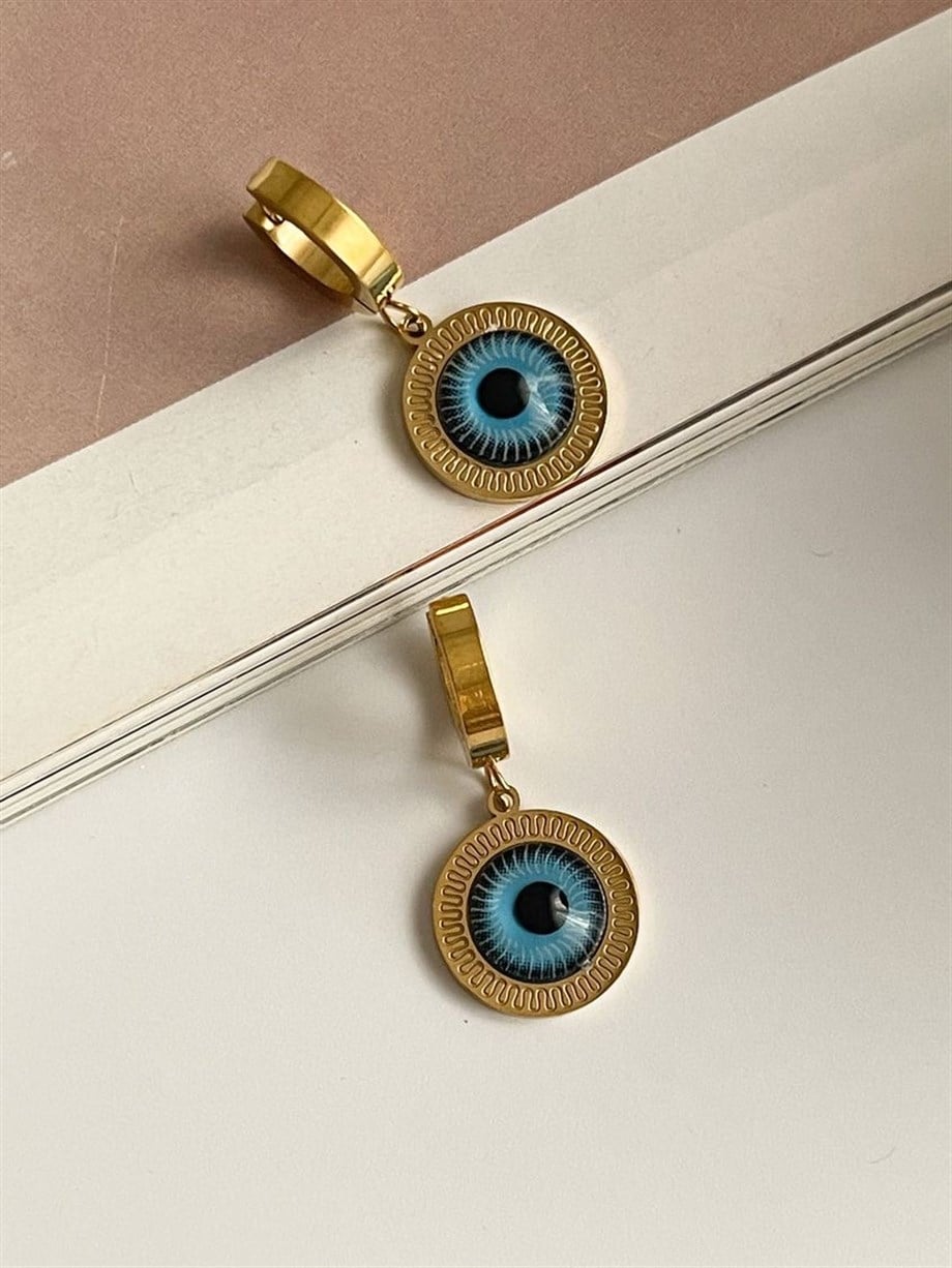 Çelik Göz Küpe (3 Cm)