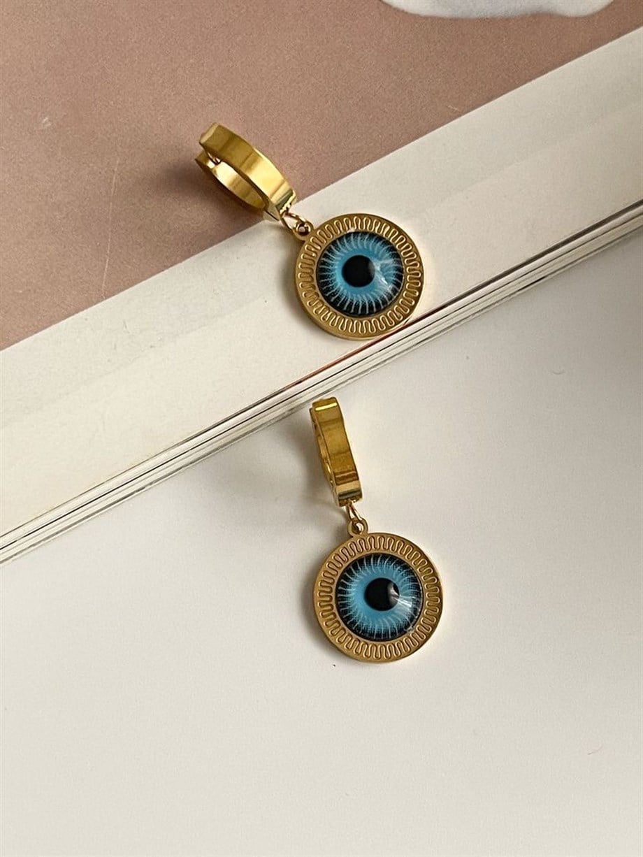Çelik Göz Küpe (3 Cm)