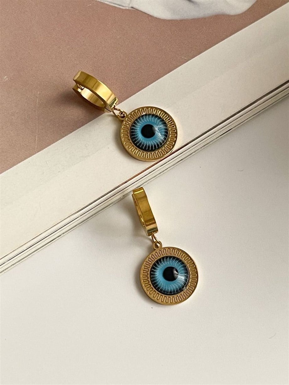 Çelik Göz Küpe (3 Cm)