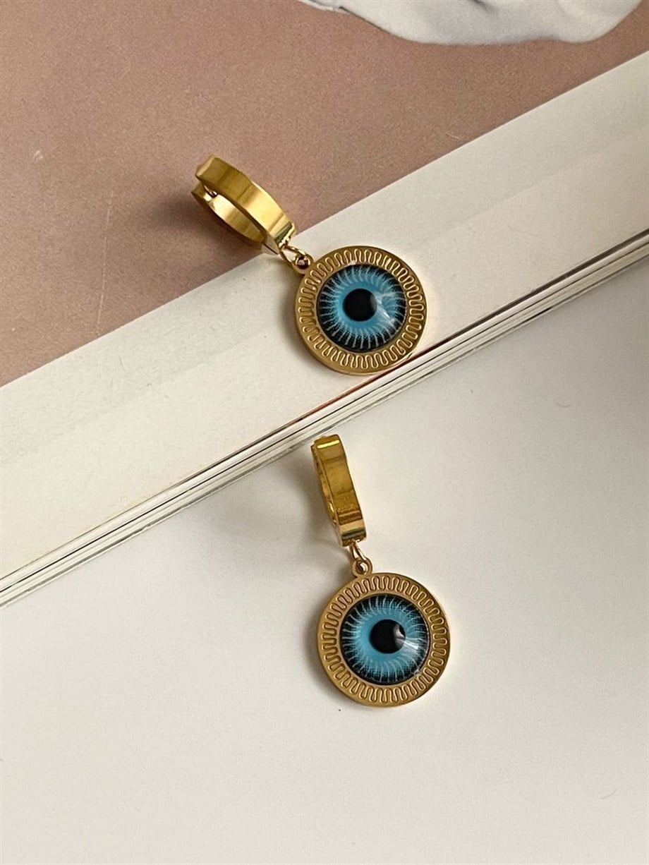 Çelik Göz Küpe (3 Cm)