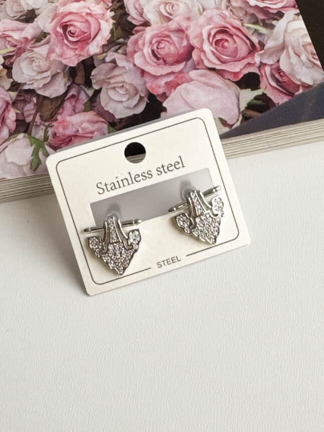 Çelik Gümüş Renk Serenay Küpe (1.5 Cm)