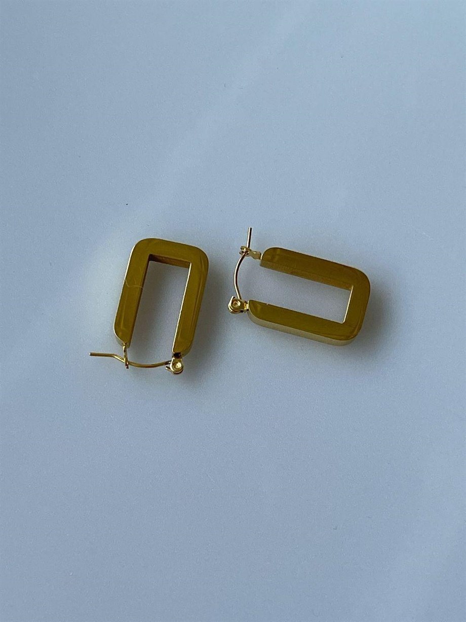 Çelik Kare Küpe (2.60 Cm)