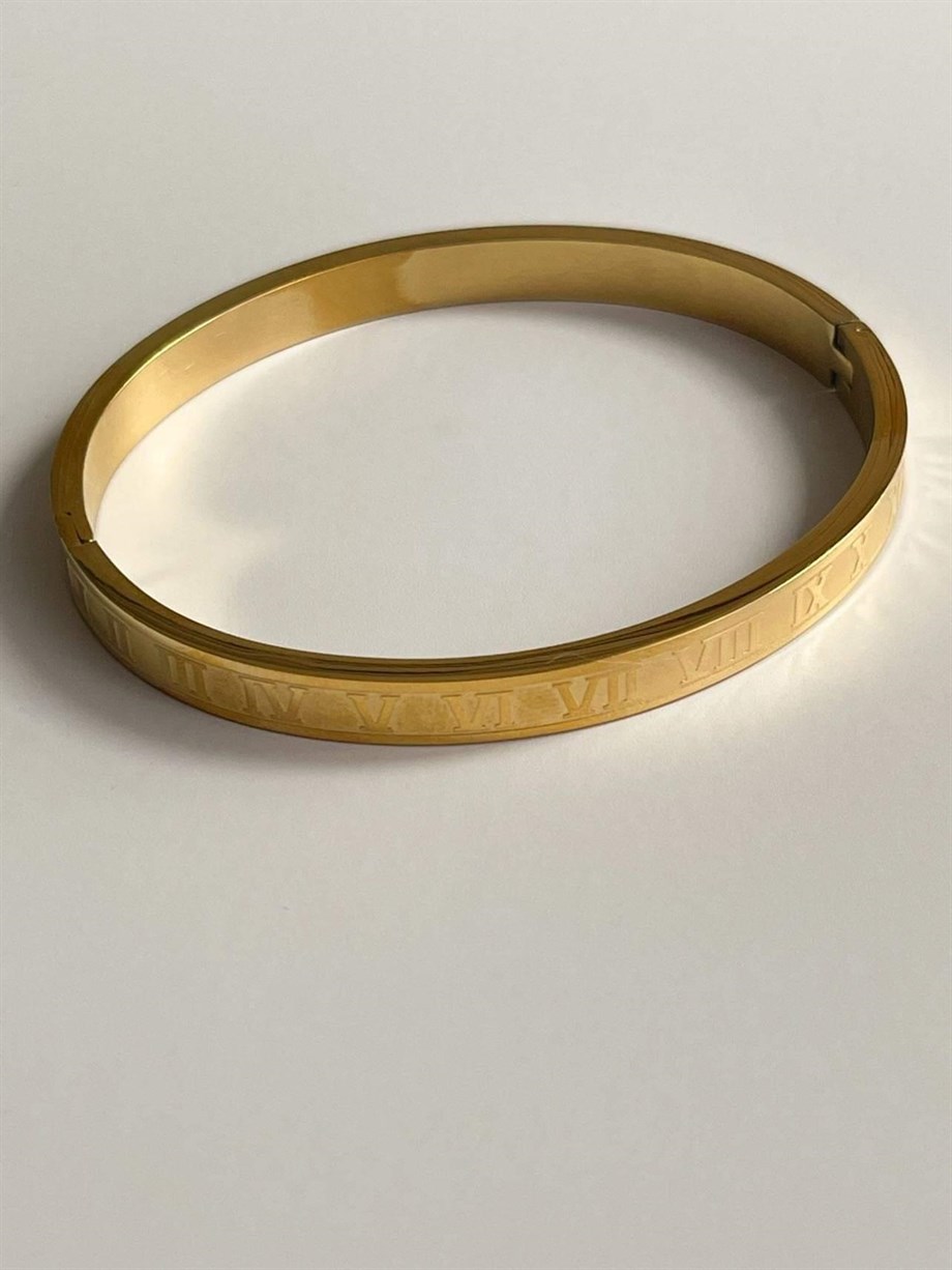 Çelik Marka Model Kelepçe Bileklik (6.5 Cm)