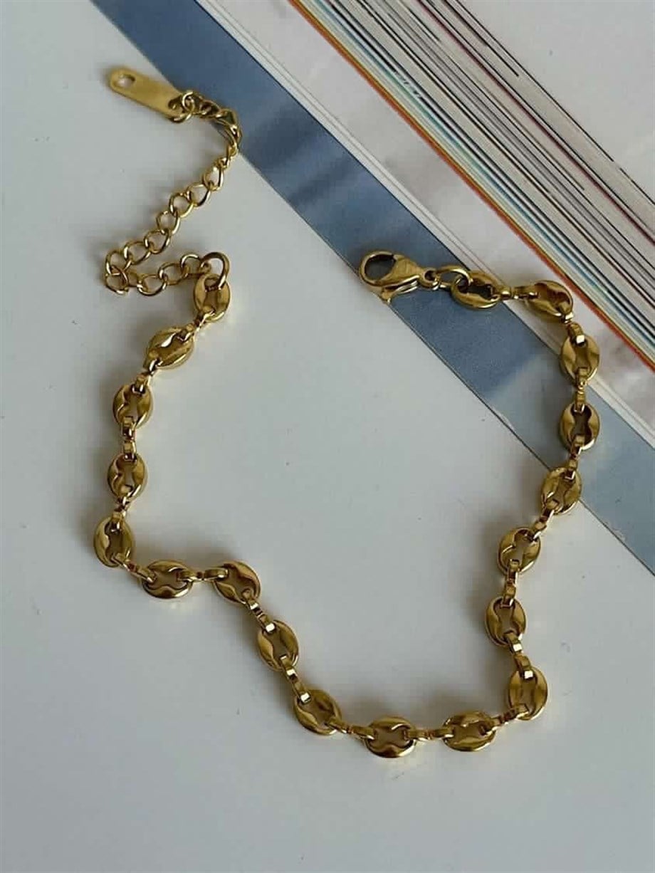 Çelik Özel Tasarım Bileklik (23 Cm)