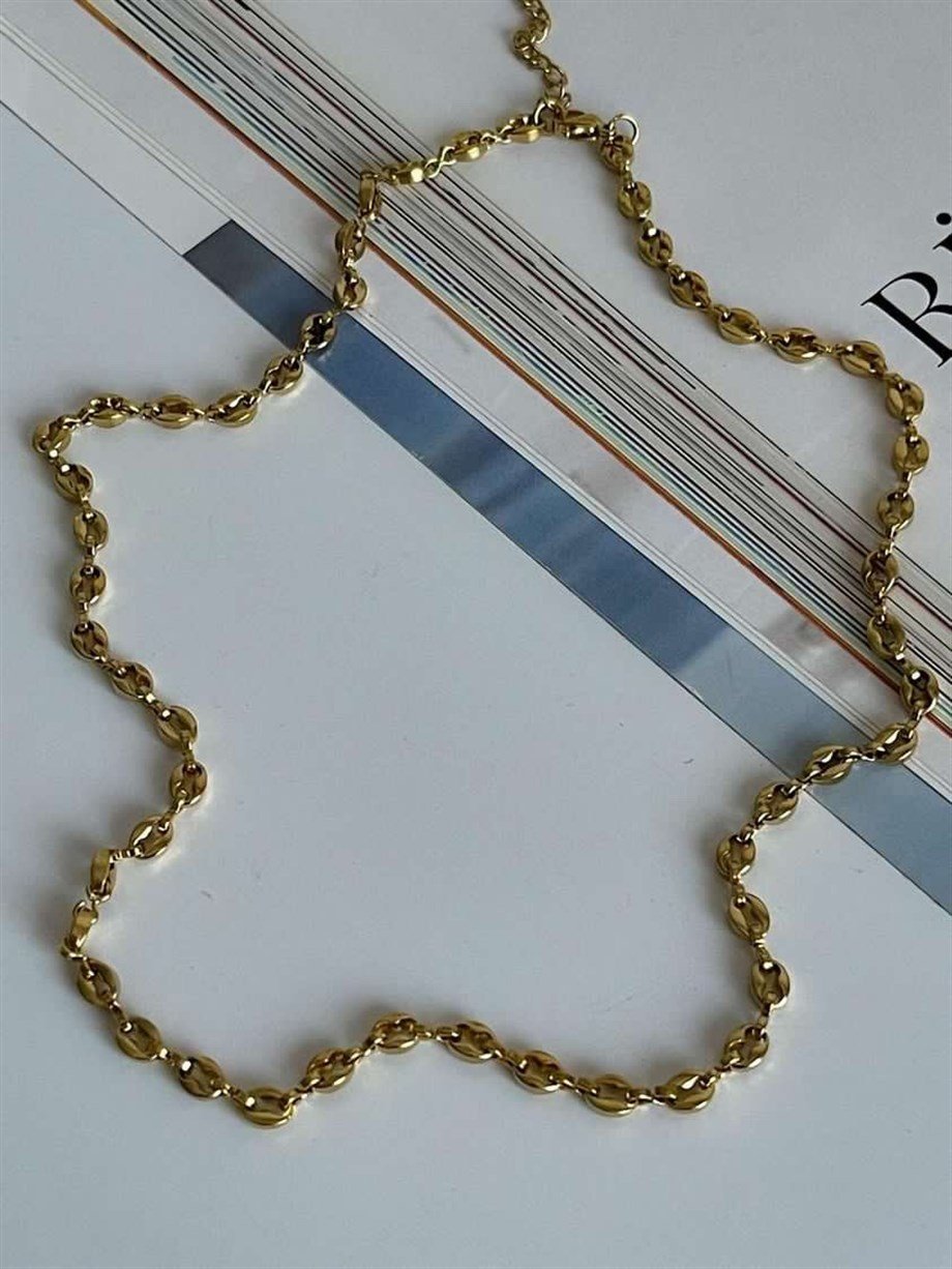 Çelik Özel Tasarım Kolye (52 Cm)