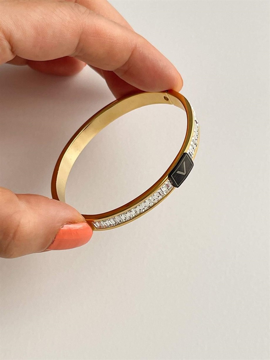 Çelik Premium Marka Model Kelepçe Bileklik (6.20 Cm)