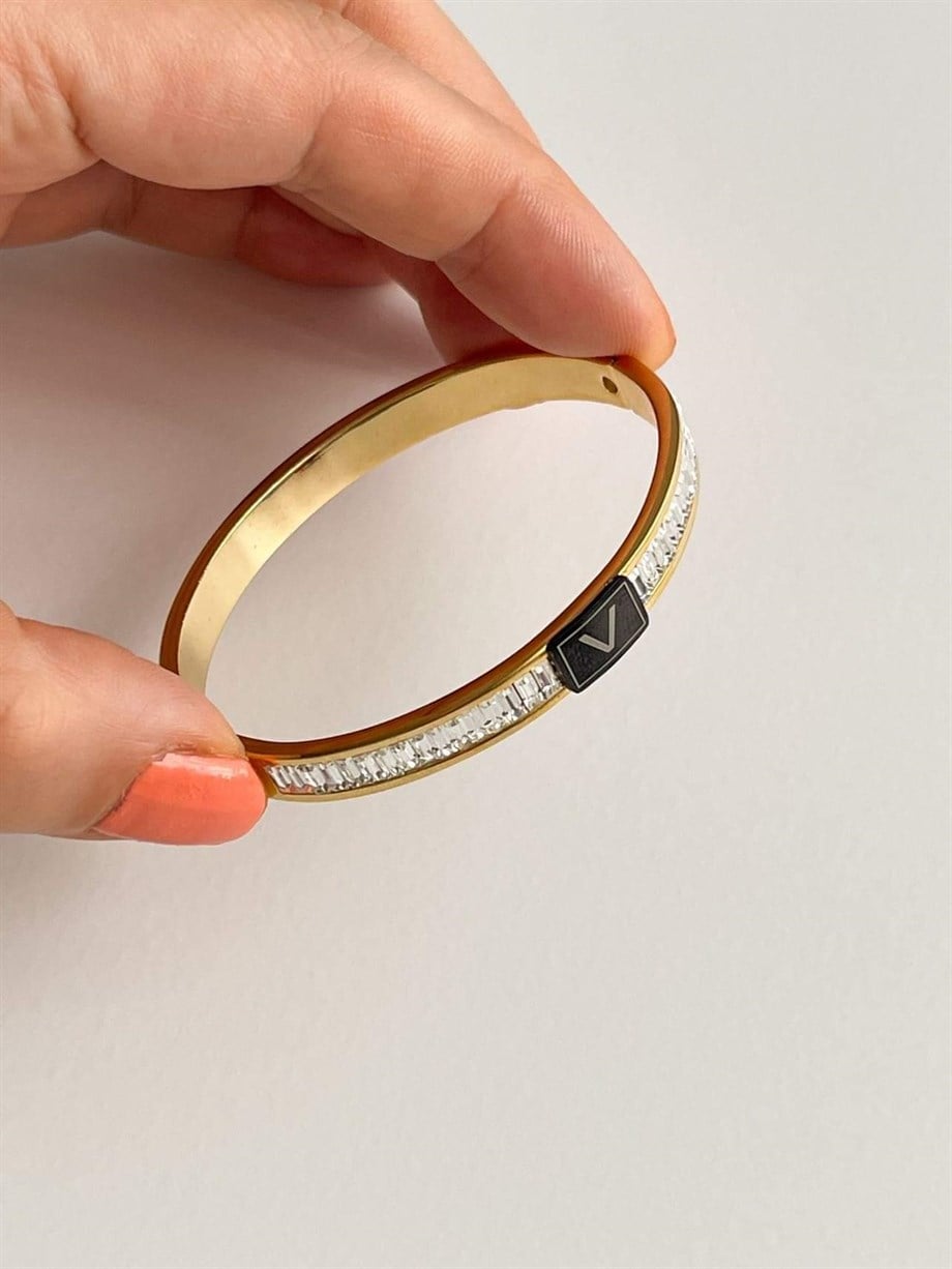 Çelik Premium Marka Model Kelepçe Bileklik (6.20 Cm)