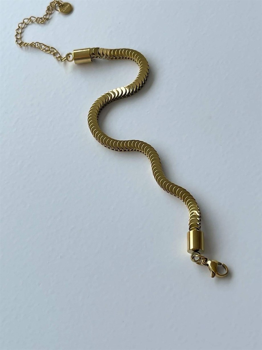 Çelik Pullu Bileklik (25 Cm)
