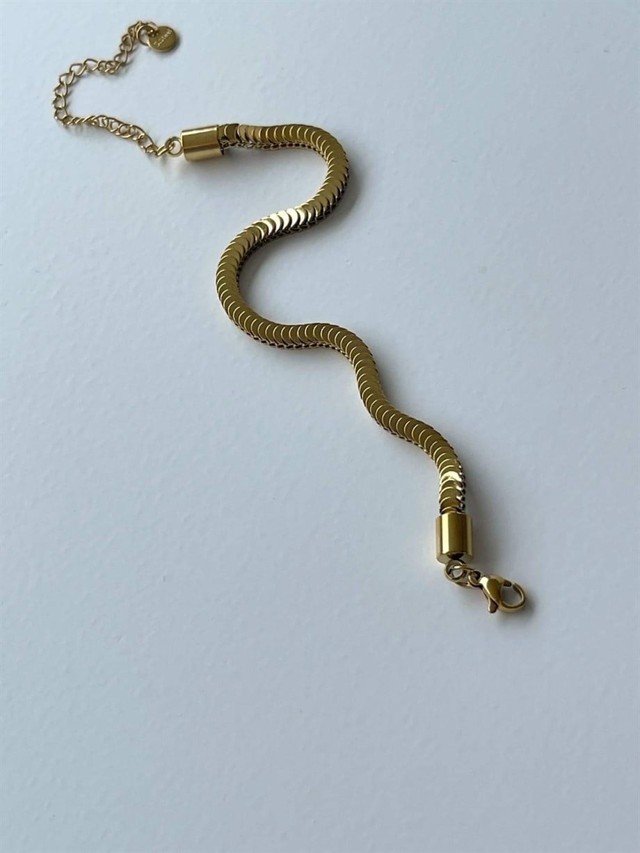 Çelik Pullu Bileklik (25 Cm)
