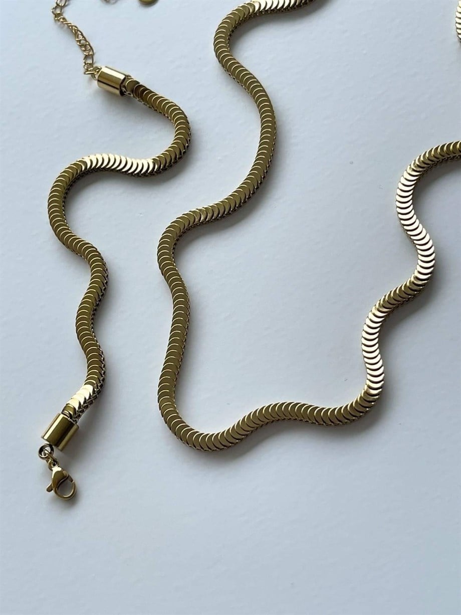 Çelik Pullu Bileklik (25 Cm)