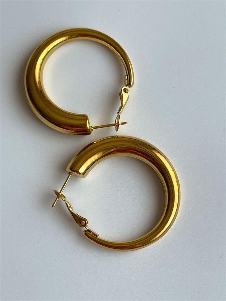 Çelik Steel Halka Küpe (3.40 Cm)