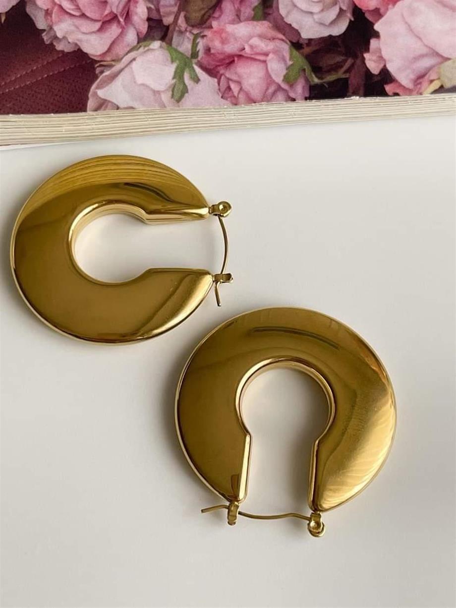 Çelik Steel Küpe (4 Cm)