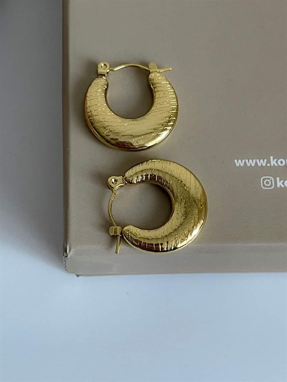 Çelik Steel Mini Küpe (2 Cm)
