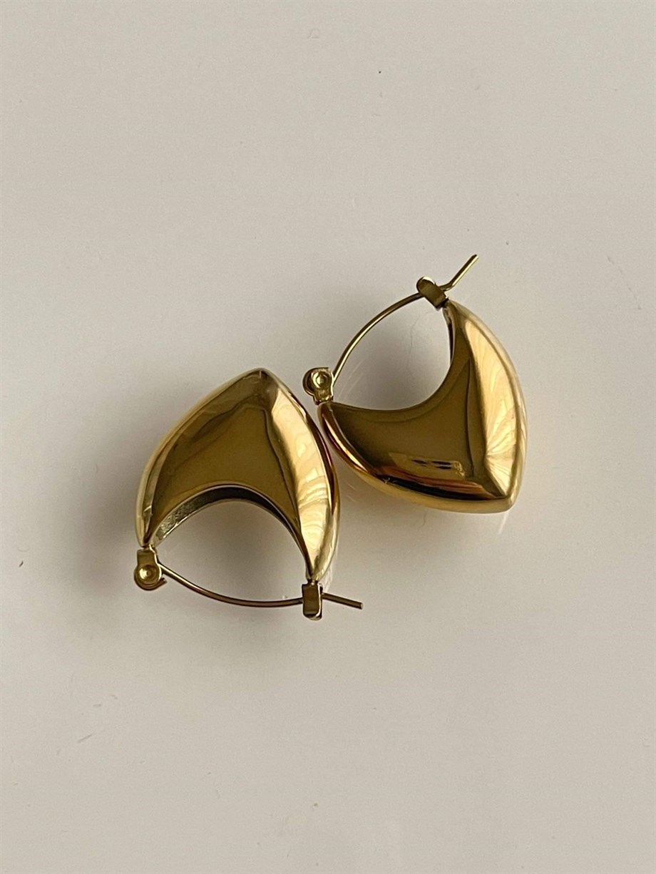 Çelik Üçgen Uç Kolye (2.20 Cm)
