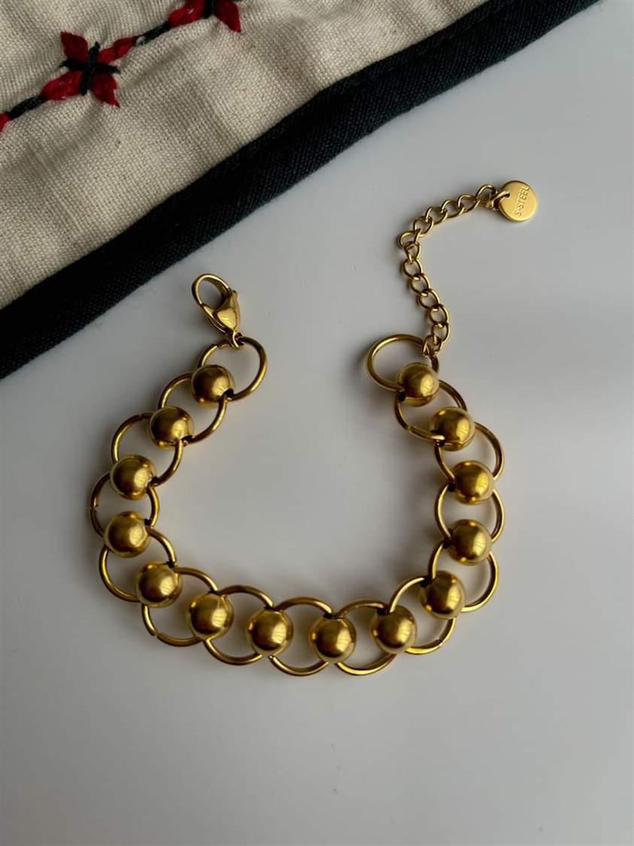 Çelik Vintage Bileklik (23 Cm)