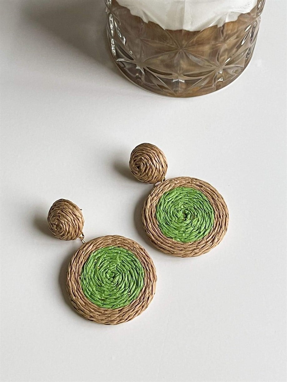 İthal Hasır Küpe (6.5 Cm)