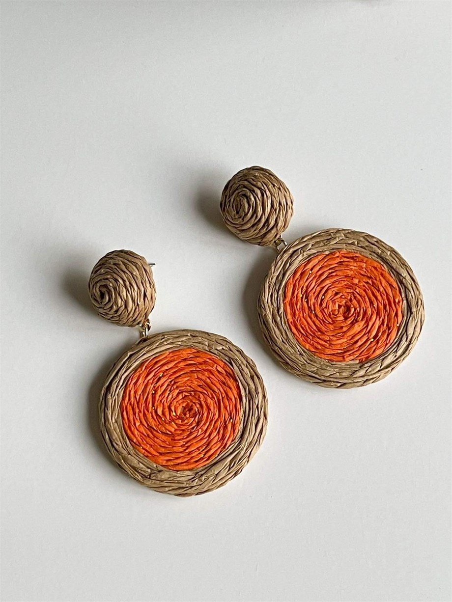 İthal Hasır Küpe (6.5 Cm)