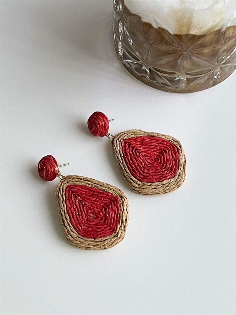 İthal Hasır Küpe (6.5 Cm)