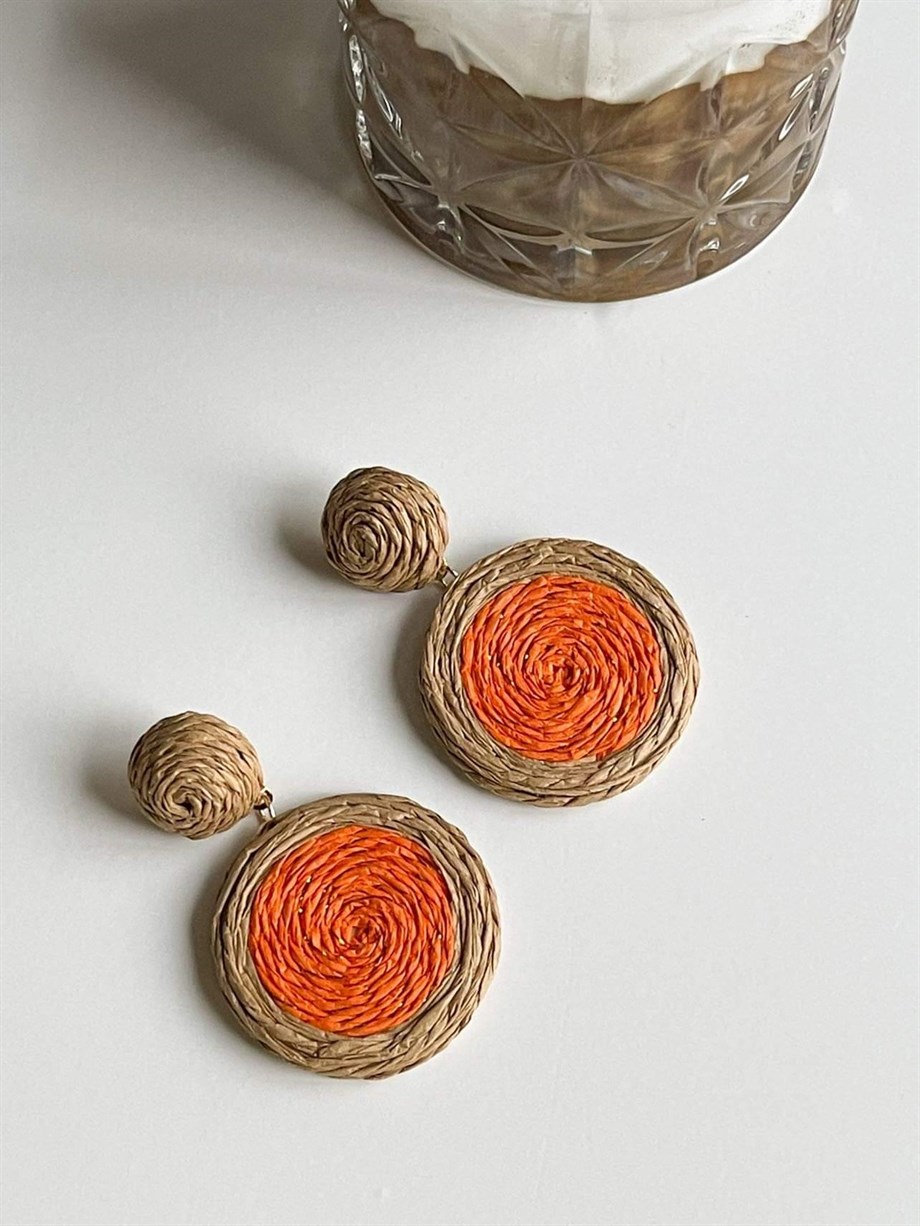İthal Hasır Küpe (6.5 Cm)