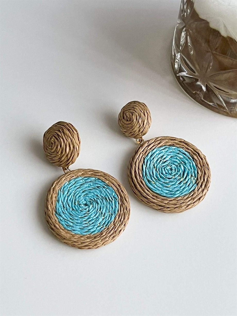 İthal Hasır Küpe (6.5 Cm)