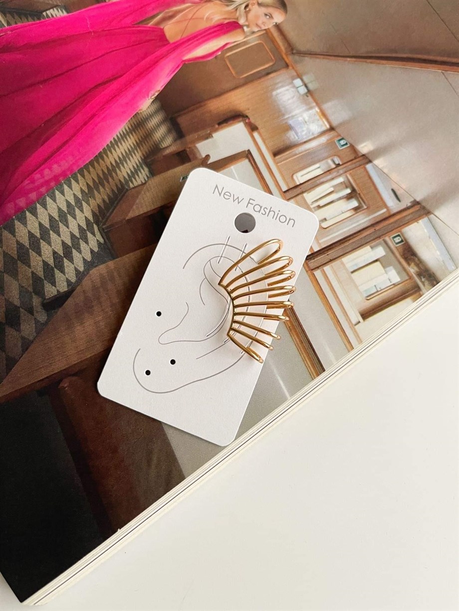 Özel Kaplama Ear Cuff Küpe 