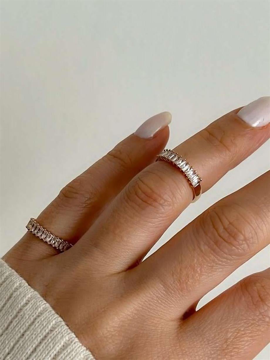Özel Kaplama Gold Alttan Ayarlanabilir Yüzük