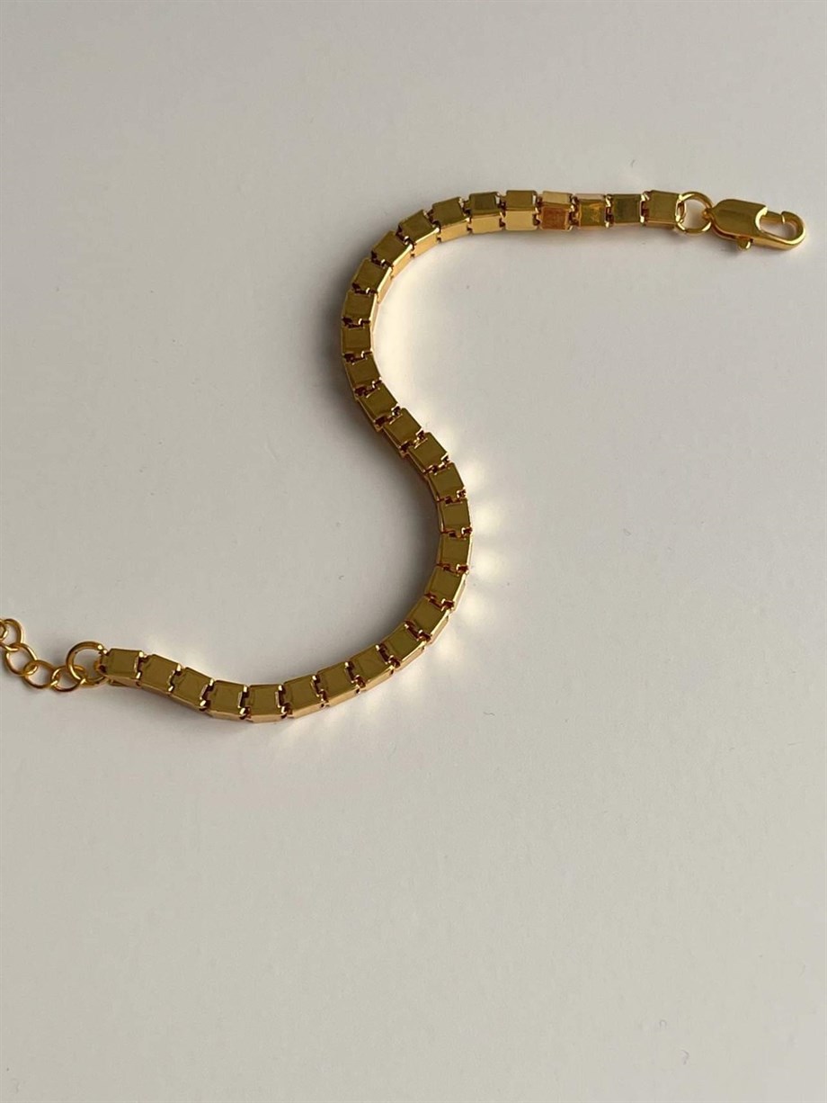 Özel Kaplama Kutulu Bileklik (22 Cm)