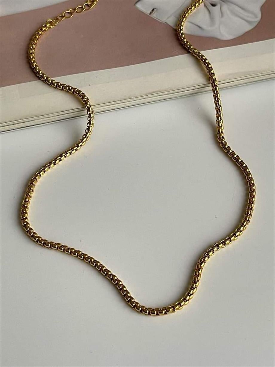 Özel Kaplama Örgü Kolye (47 Cm) (2 Numara)