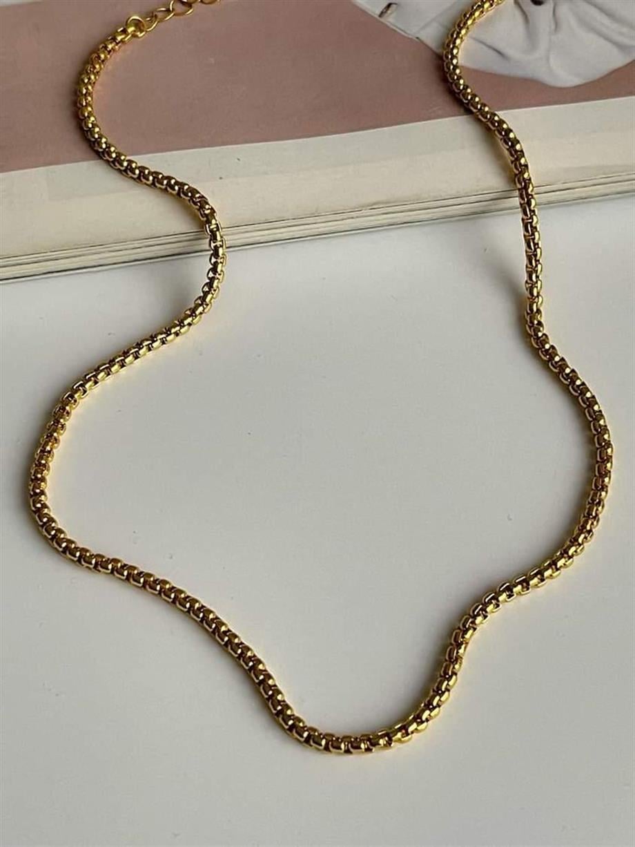 Özel Kaplama Örgü Kolye (47 Cm) (2 Numara)