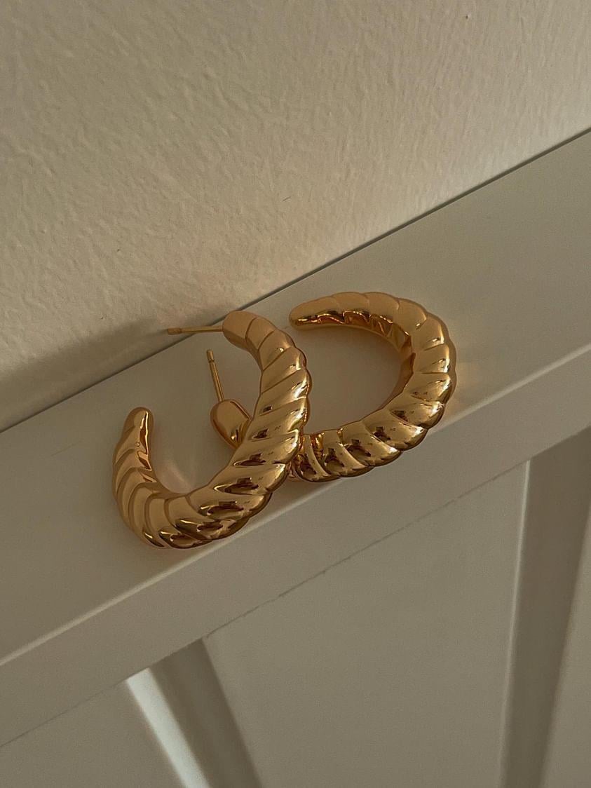 Özel Kaplama Xuping Midye Küpe (3.40 Cm)
